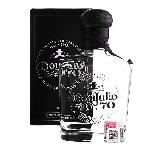 Tequila Don Julio 70 Cristalino Añejo 700 Ml