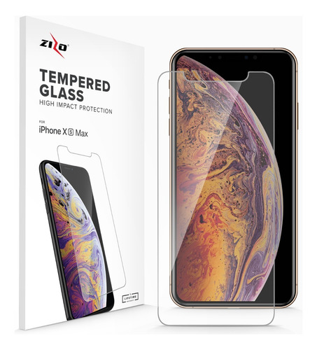 Mica Para Iphone 11 Pro Max, Xs Max Vidrio Templado Hd 0.33m