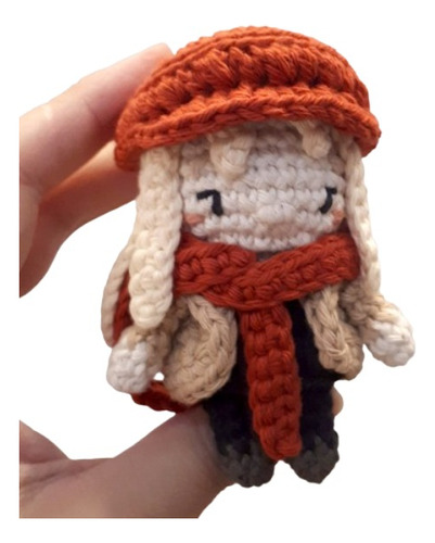 Muñeca Taylor Swift Red Amigurumi Tejido - Pipelino