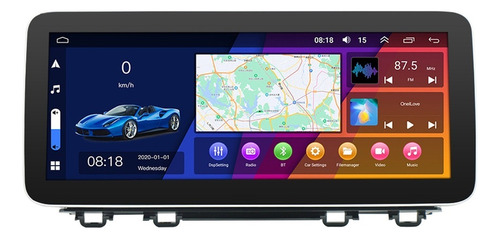 Rádio Estéreo De Carro Carplay Para Honda Crv 2017-2022, Gps