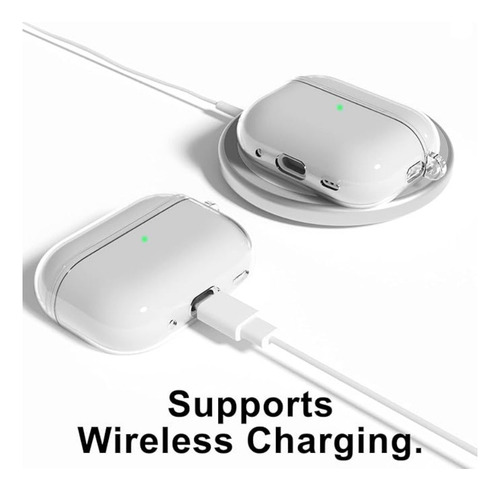 Funda Protector Para Apple AirPods Pro 2 Con Gancho