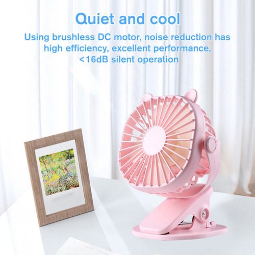 Apply To Ventilador De Escritorio Usb Con Clip Ajustable En