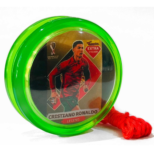 Ioio Profissional Cristiano Ronaldo Extra Legend Figurinhas.