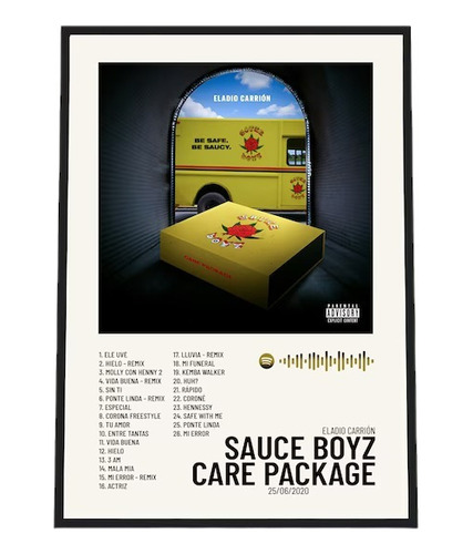 Eladio Carrión / Sauce Boyz Care Package / Cuadro.