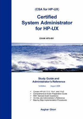 Libro Certified System Administrator For Hp-ux - Asghar G...