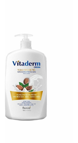 Crema Antibacterial 1000 Ml Vitaderm 