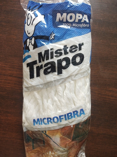 3 Repuesto De Mopa Mopin Universal Microfibra Mister Trapo