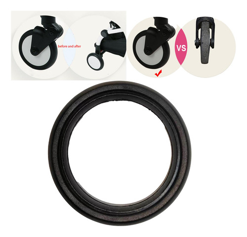 Neumáticos Para Ruedas De Cochecito, Neumáticos 6 Pulgadas