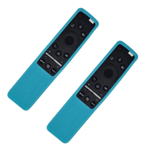 Imagen 6 de 6 de Control Samsung Smart Tv Original Con Voz + Funda D Silicona
