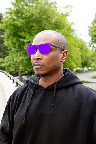 Gafas De Sol Clásicas De Espejo Completo Con Visión Interna