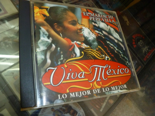 El Mariachi Pepe Villa - Viva Mexico -cd Como Nuevo -109 -