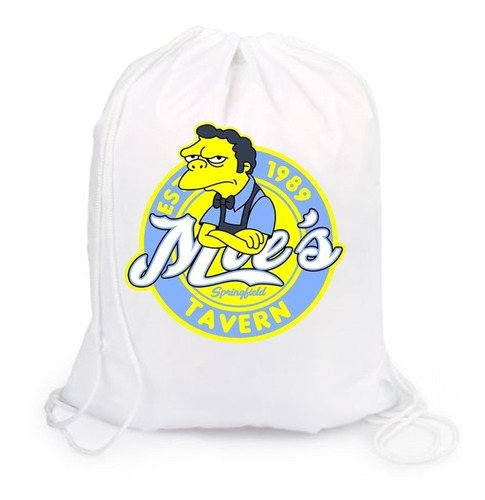 Simpsons Moes  Tula Deportiva Bolso Mochila