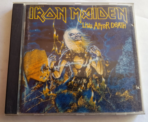 Iron Maiden Live After Death Primera Edicion Uk