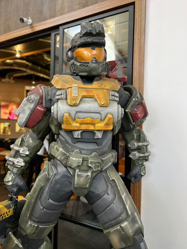 Halo Life Size Statue Noble Team Big George, Extremely Rare.