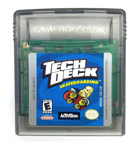 Tech Deck Skateboarding - Juego Original Para Game Boy Color