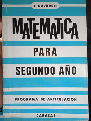Matemática Teoría 5to Año / Enrique Navarro 