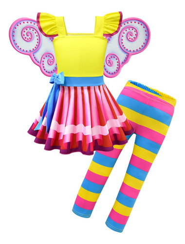 Dressy Daisy Fancy Fairy Disfraces Dress Up Set Con Alas De 