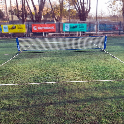 Imagen 3 de 6 de Cancha De Futbol Tenis 3.0 Con Base Con Cintas Para Marcar