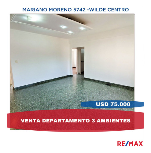 Venta Depto 3 Ambientes Wilde Centro