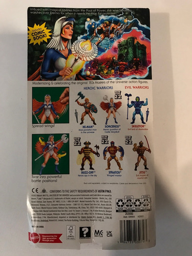 Sorceress Motu Origins Retro Play Carton Unpunched Hechizera (Usado)