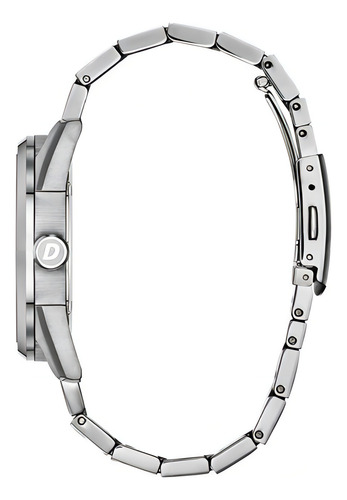 Reloj Citizen Aw0080-57a Eco-drive Color de la correa Plateado Color del bisel Plateado Color del fondo Plateado