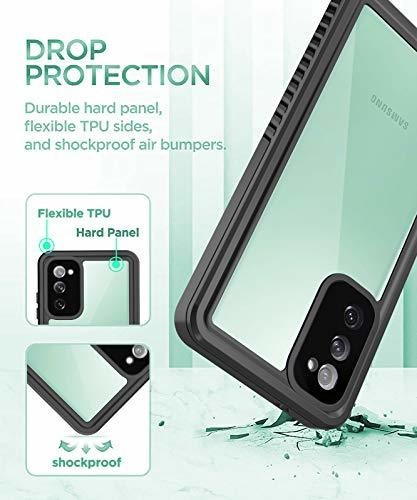 Samsung Galaxy S20 Fe Estuche 5g Impermeable Protector 360 0