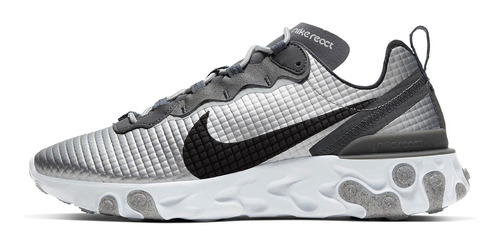 Zapatillas Nike React Element 55 Grid Black Ci3835-002   