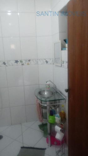 Imagem 27 de 28 de Sobrado 03 Dormitórios ( 2 Suites) 04 Vagas De Garagem Residencial À Venda, Vila Homero Thon, Santo André. - So0003