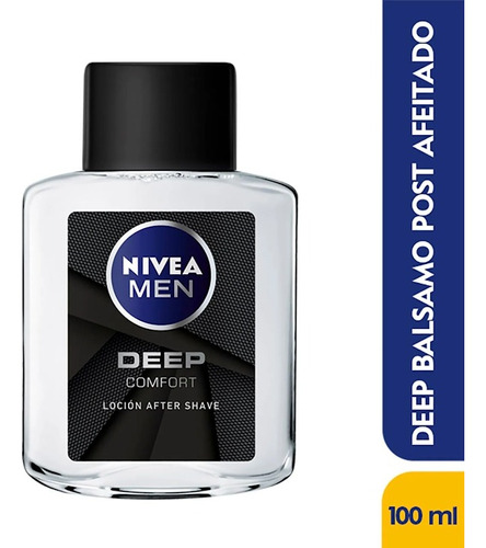 Loción Nivea Men Deep After Shave De 100ml