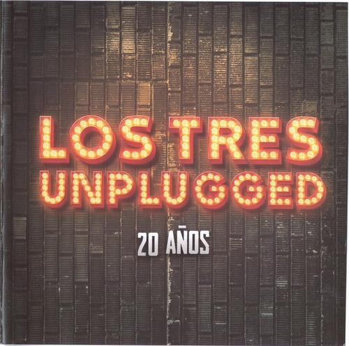 Cd Los Tres Unplugged Nuevo Sellado