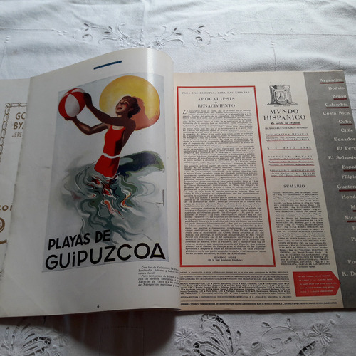 Revista Mundo Hispanico N° 4 Mayo 1948 Joaquin Vaquero (Usado)