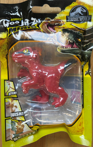 Juguete Goo Jit Zu Jurassic World Minis Piroraptor Elastico