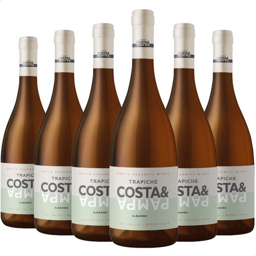 Vino Trapiche Costa & Pampa Albariño Pack X6 - 01almacen