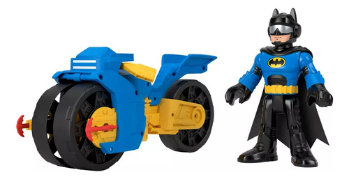 Imaginext Dc Super Friends Figura Batimoto Xl Y Batman