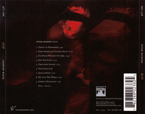 Cd Dust (peter Murphy) Estándar
