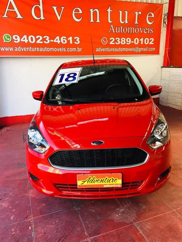 Ford Ka 1.0 Se Flex Ano: 2019 Vermelho Completo
