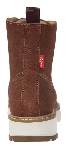 Bota Botines Levis Mujer De Piel Gamuza Repelente L1222271