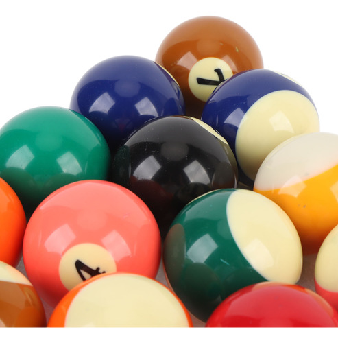Juego De Billar Estándar De 16 Piezas De Resina De 57,2 Mm P