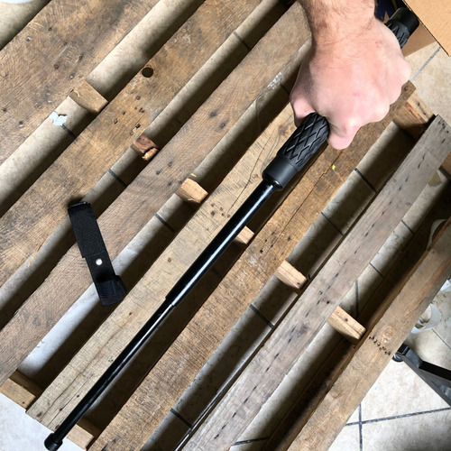 Imagen 5 de 10 de Baston Telescopico 53cm Para Defensa Personal