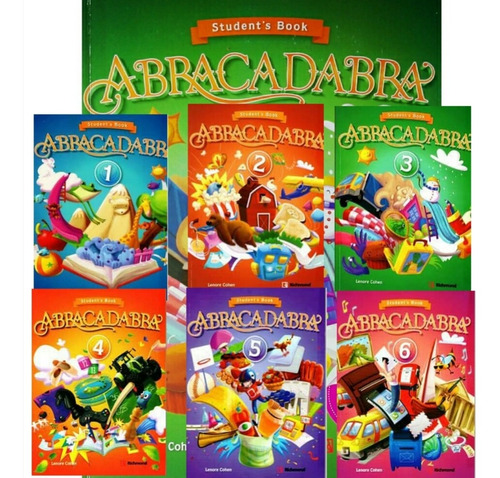 Abracadabra 1 2 3 4 5 6 Ingles Para Niños
