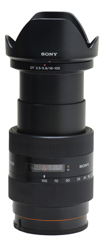 Objetiva Sony 16-105mm Sal Dt + 2 Filtros Sony Sal Preto (Usado)
