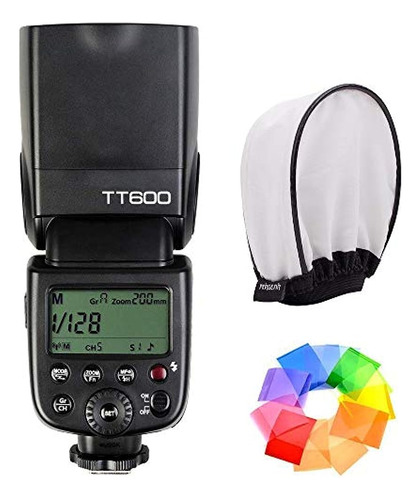 Godox Tt600 Speedlite Flash Con Transmisión Inalámbrica Inco