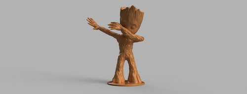 Baby Groot Dab- Arte Plastico
