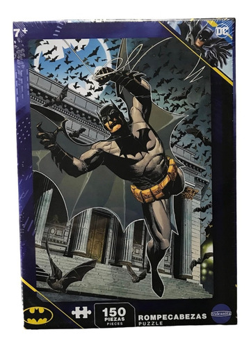 Dc Liga De La Justicia Puzzle X 150 Pzs Batman Saltando