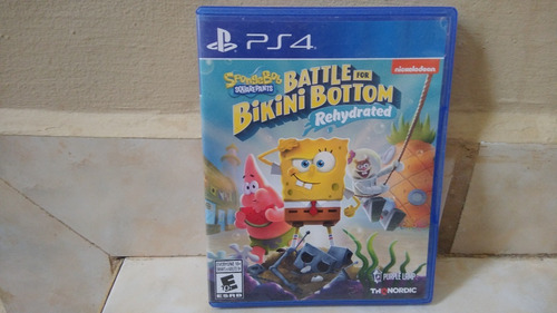 Sponge Bob Battle For Bikini Bottom Rehydrated Para Ps4 (Usado)