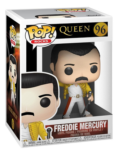Funko Pop Rocks Queen Freddie Mercury Wembley 1986