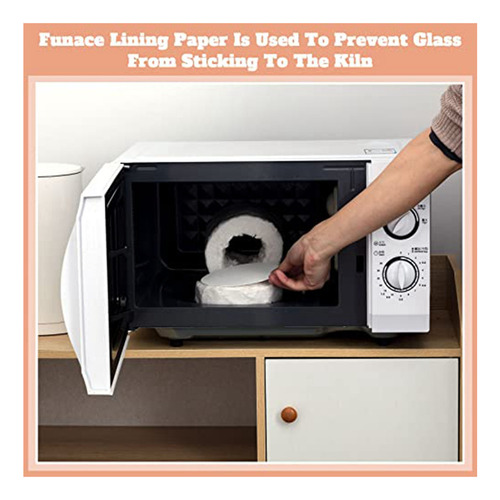 B 100 Hojas Redondas De Papel De Horno Microondas Para