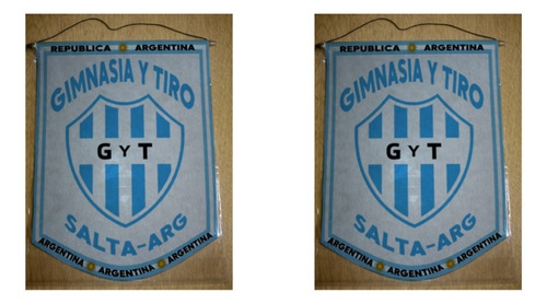 Banderin Mediano 27cm Gimnasia Y Tiro Salta