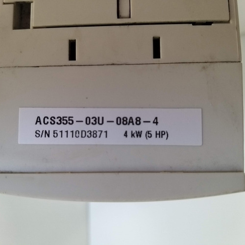 Imagen 5 de 6 de Drive Acs355-03u-08a8-4 Abb 4 Kw