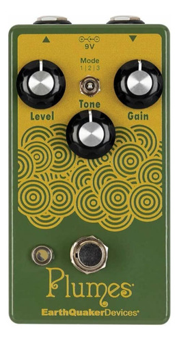 Earthquaker Devices Plumes Pedal De Sobremarcha Analogico